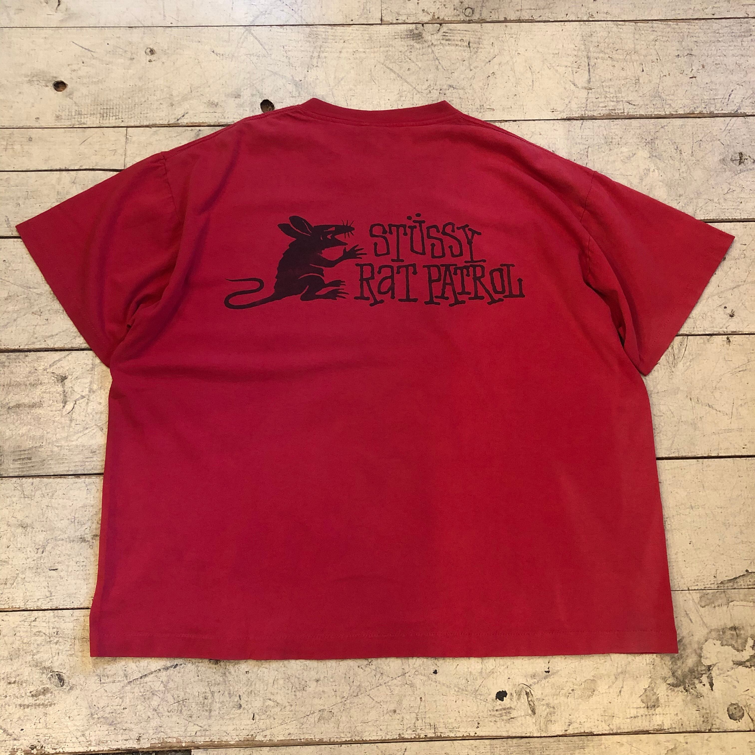 old stussy rat patrol 80s Tシャツ　XL