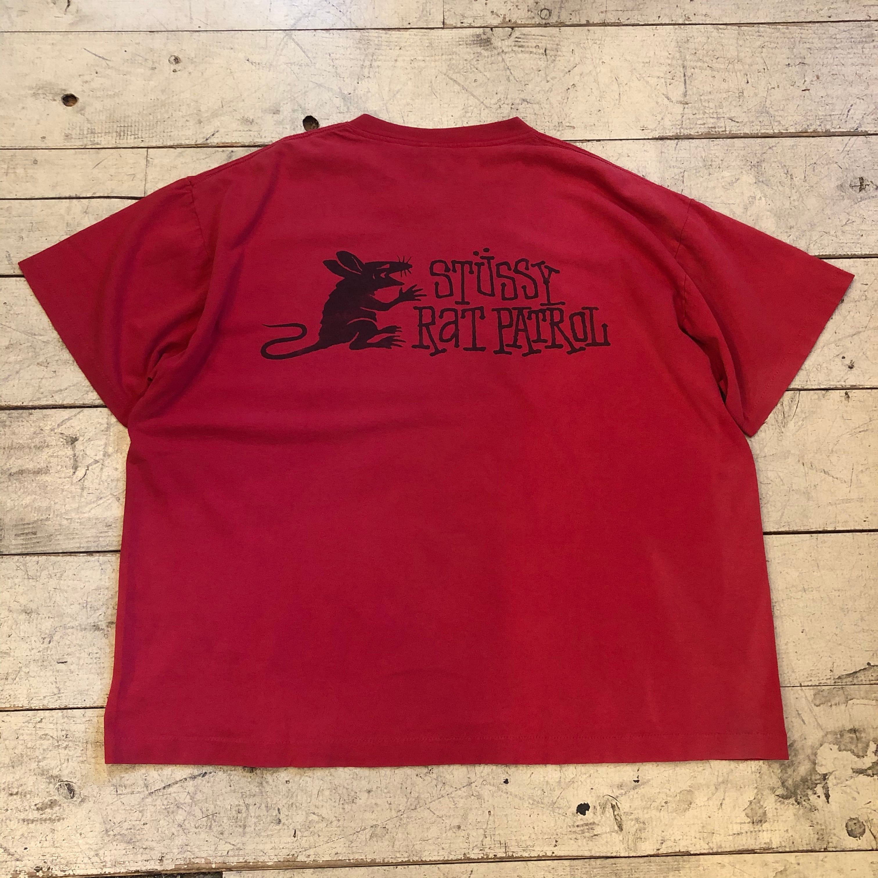 80s〜 Stussy "RAT PATROL" T-shirt size XXL!!!! | What'z up