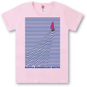 #453 Tシャツ BORDERLESS/PNK