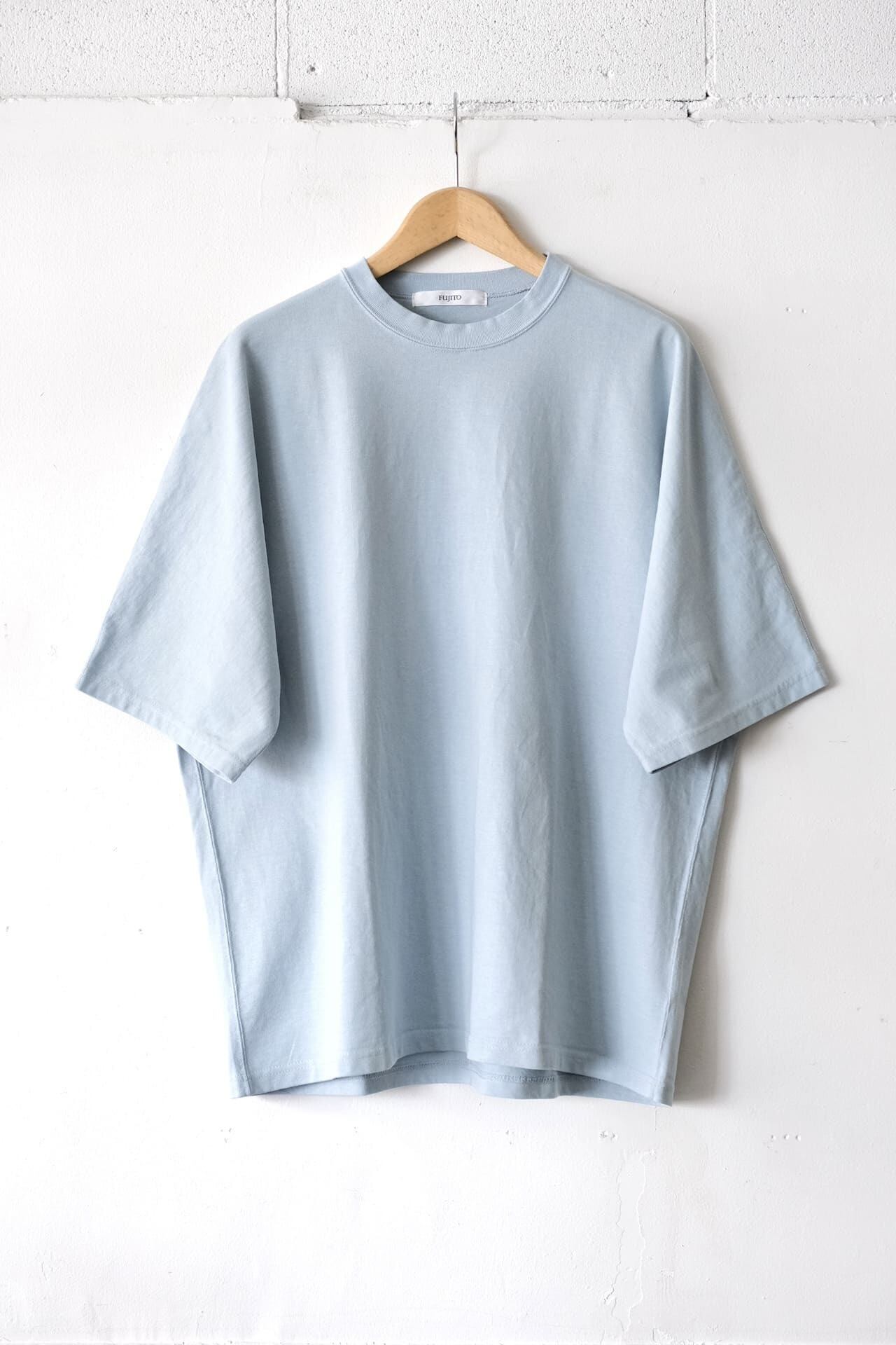 FUJITO Half Sleeve T-Shirt Aqua Marine,Lemon,Heather Gray,Off White