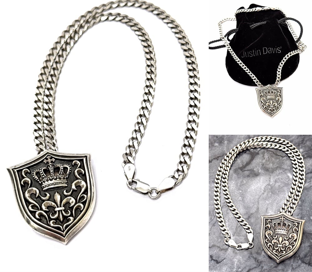 ロイヤルオーダー　ペンダント&ネックレス ROYAL ORDER ロイヤルオーダー K18 YG タイニー コンソート クロス Cz