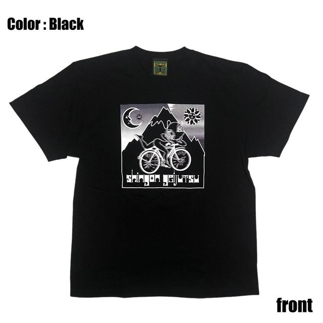 神眼芸術『Go Cycling』T-shirt (illusion Ver.)