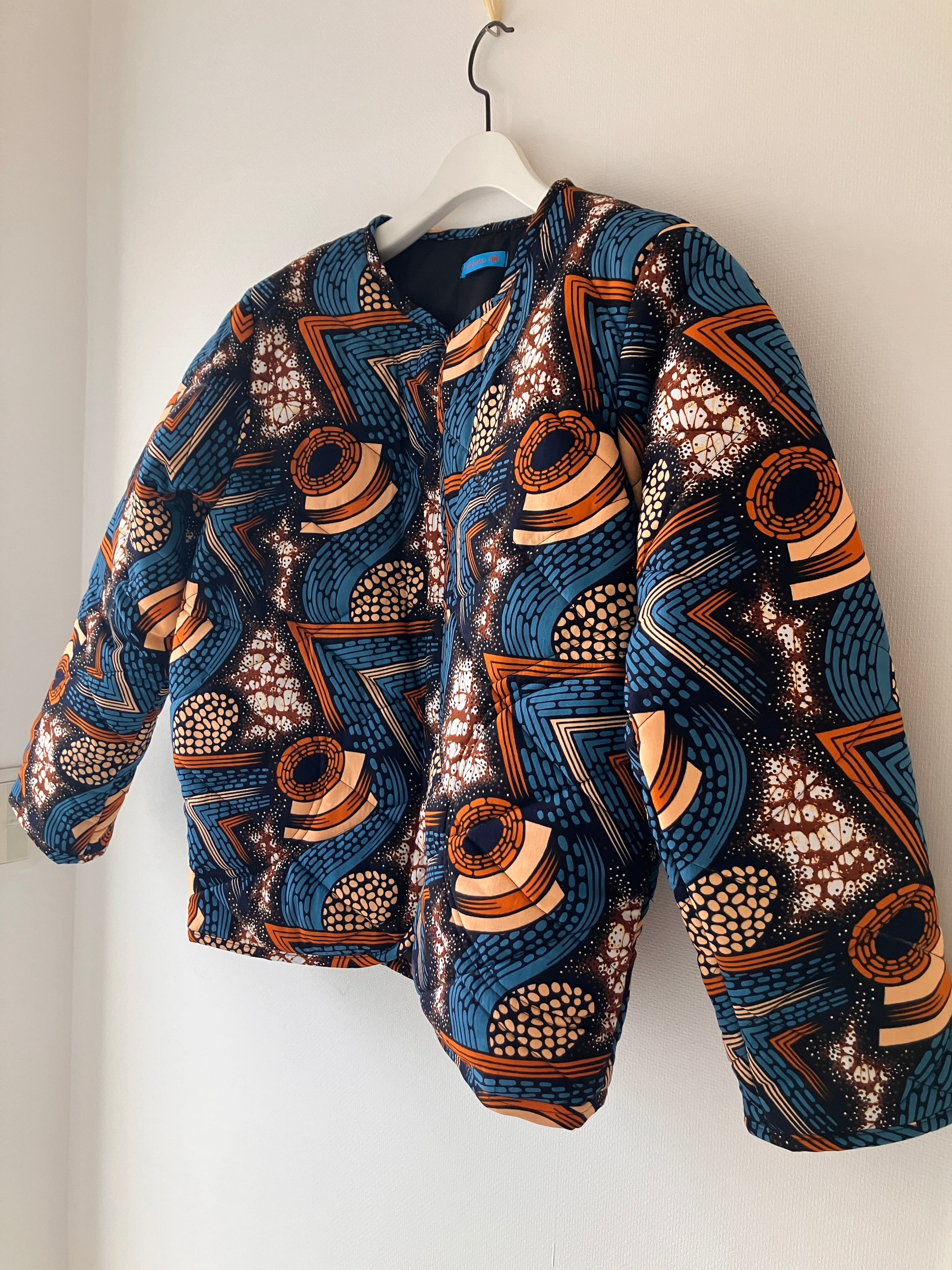 キルティングジャケット=brown=