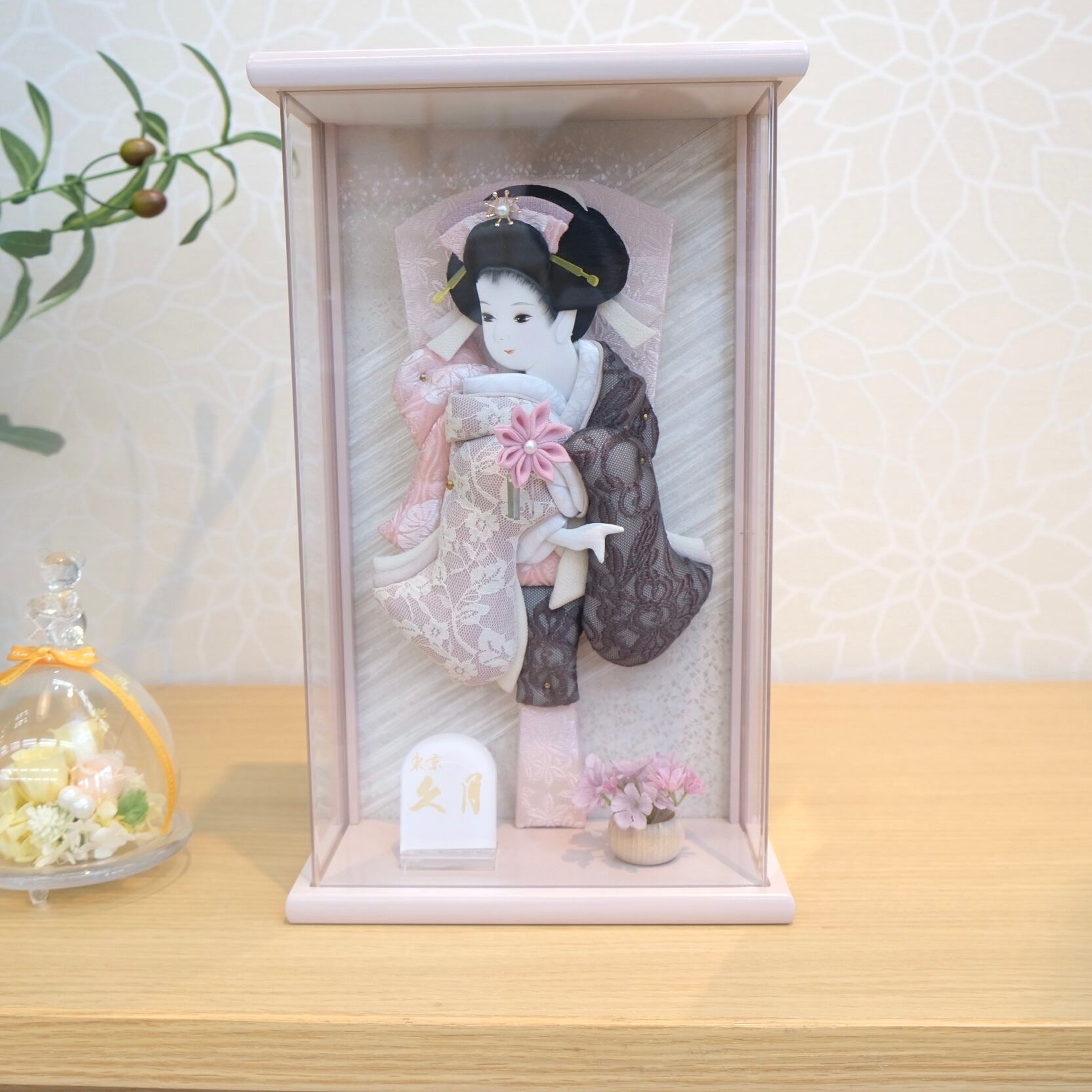 羽子板 | 宝童作 撫子 | 木製 アクリル 正月飾り おしゃれ 羽子板 | 宝童作 撫子 | 木製 アクリル 正月飾り おしゃれ