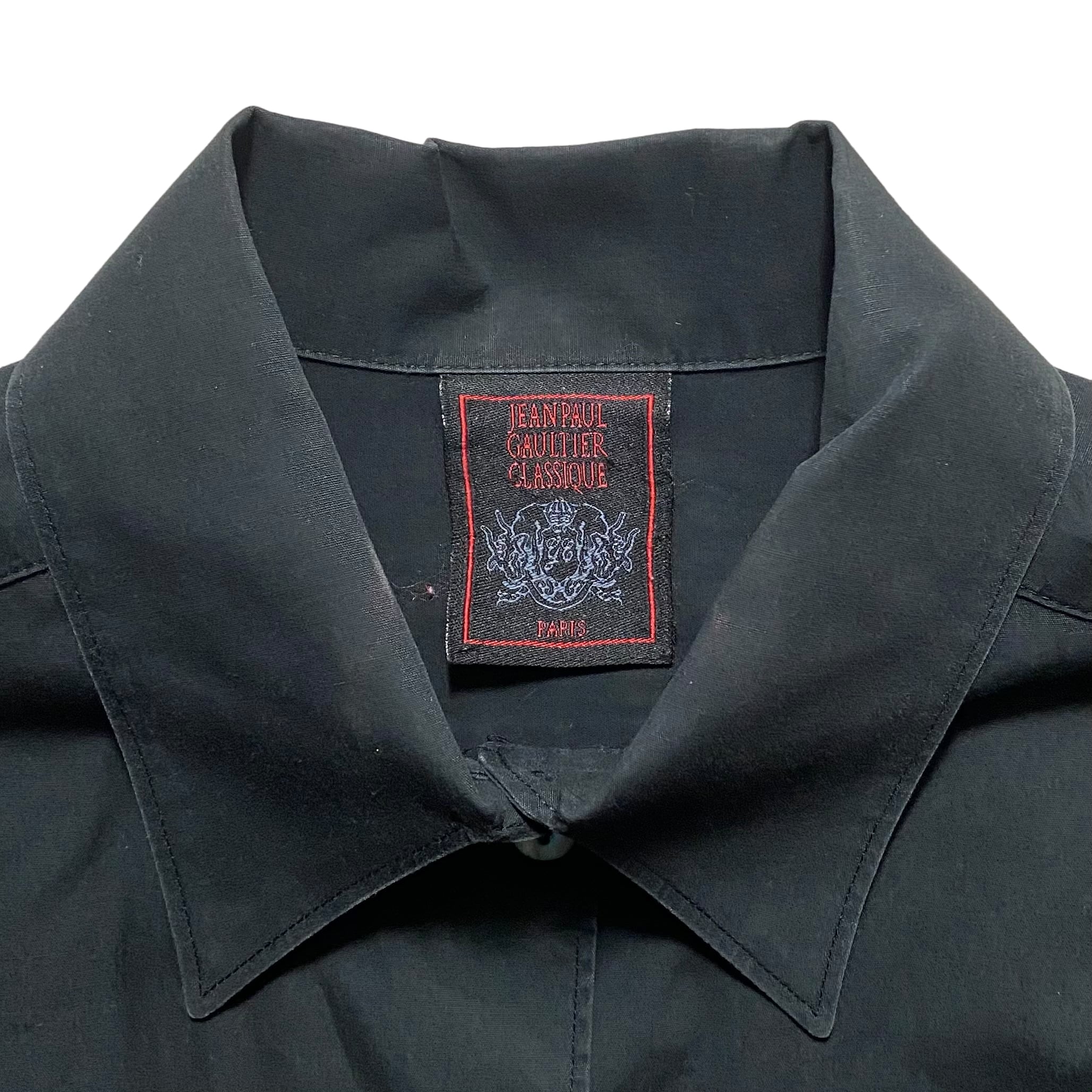 JEAN PAUL GAULTIER CLASSIQUE cotton shirt | NOIR ONLINE