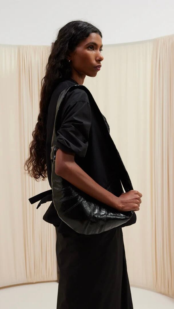 バッグ LEMAIRE SMALL CROISSANTBAG COATED COTTON LEMAIRE SMALL CROISSANTBAG COATED COTTON