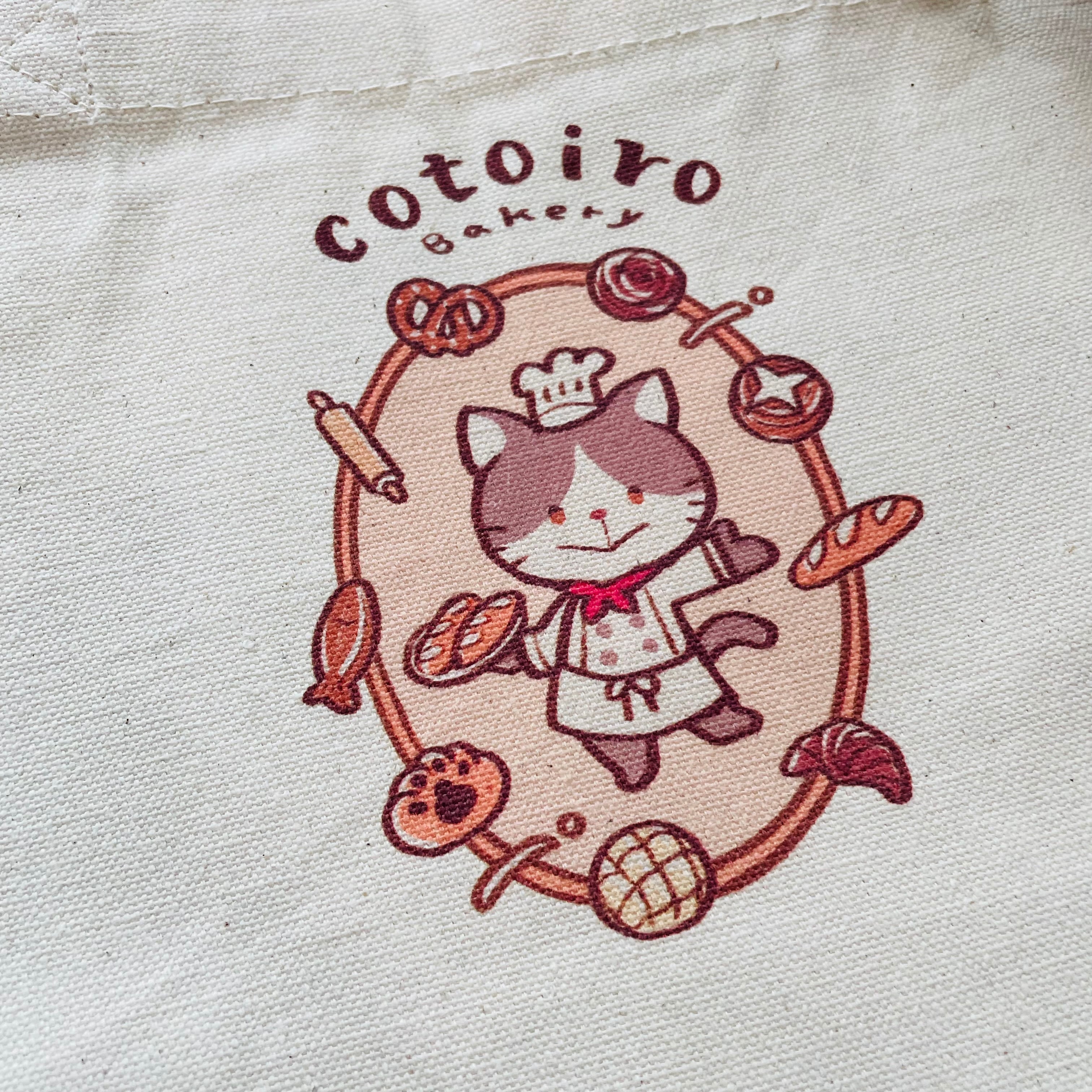 Iコトイロベーカリー｜ミニトートバッグ｜ 猫雑貨 猫モチーフ 猫グッズ アクセサリー ミニチュア