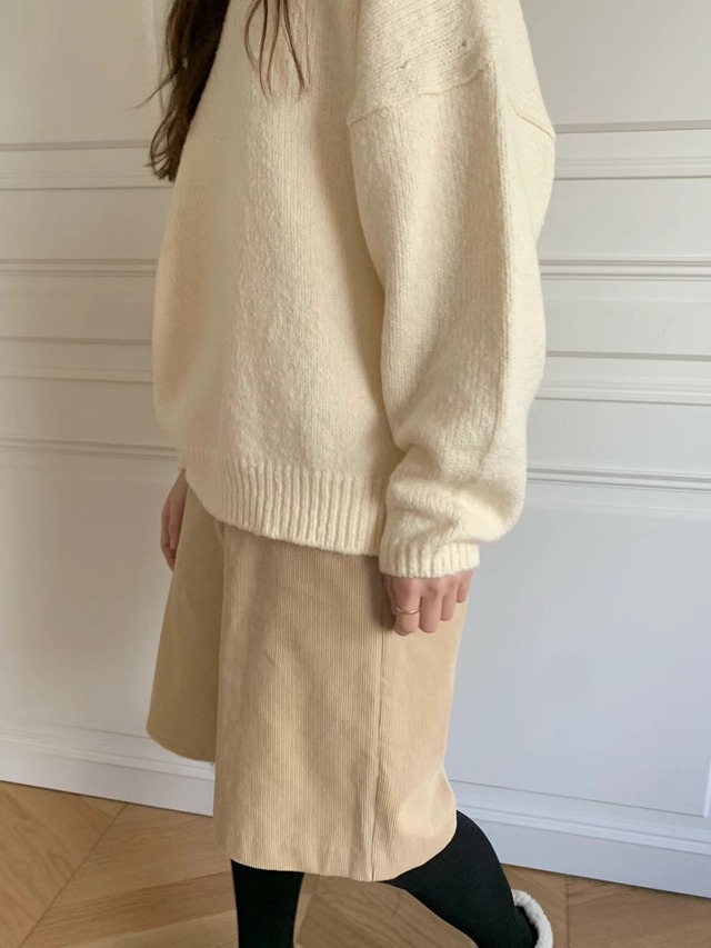 (予約) LIFFEY / Corduroy half pants 2color