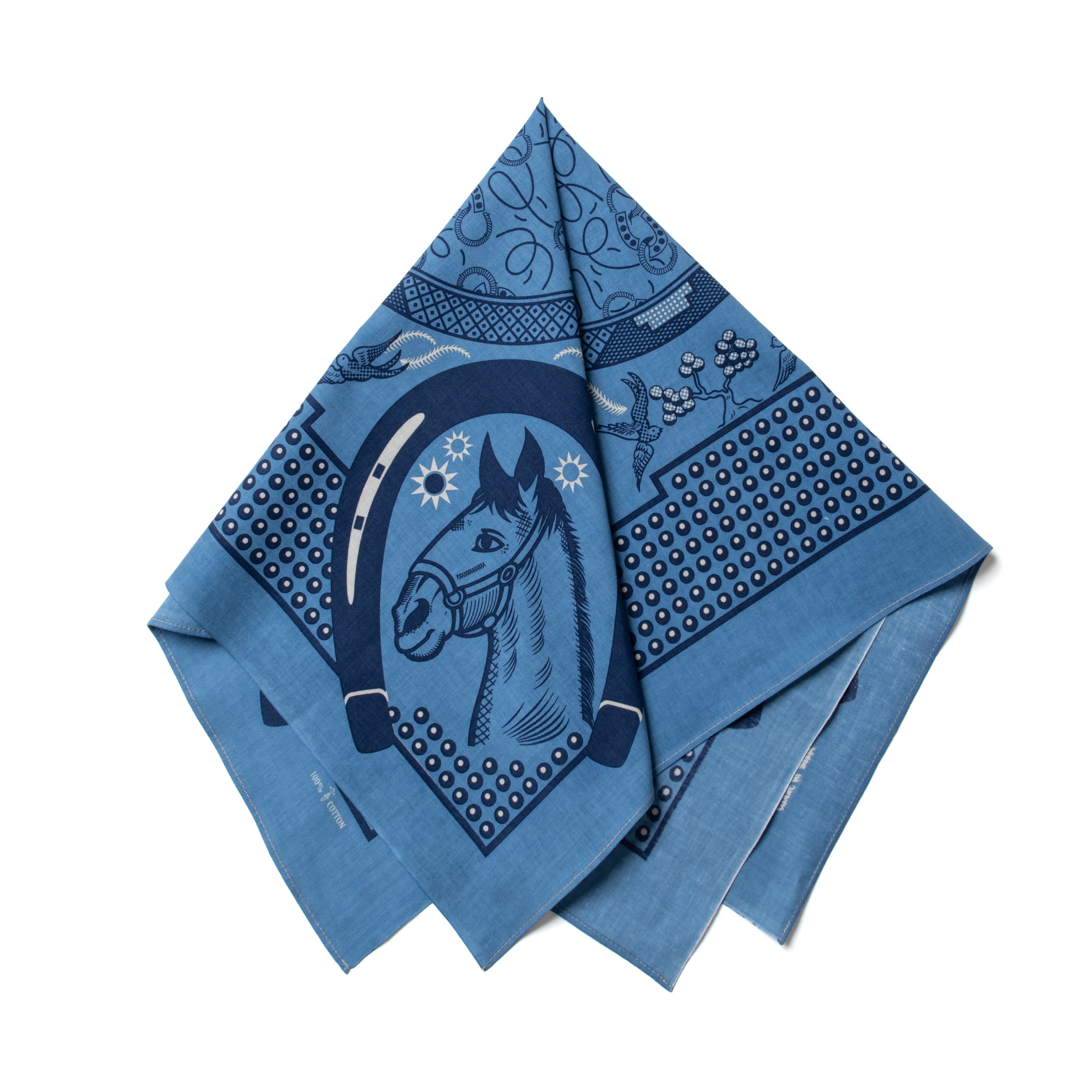 加賀聡 x One Ear Brand Bandana "Uma"