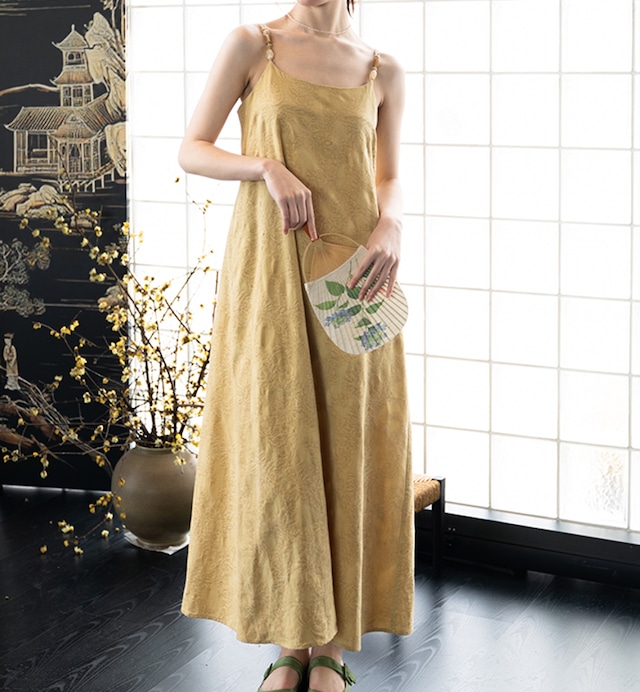 ワンピース LOOKAST IVY SLEEVELESS LONG DRESS_4colors Maxi Onepiece | LE JARDIN BLANC