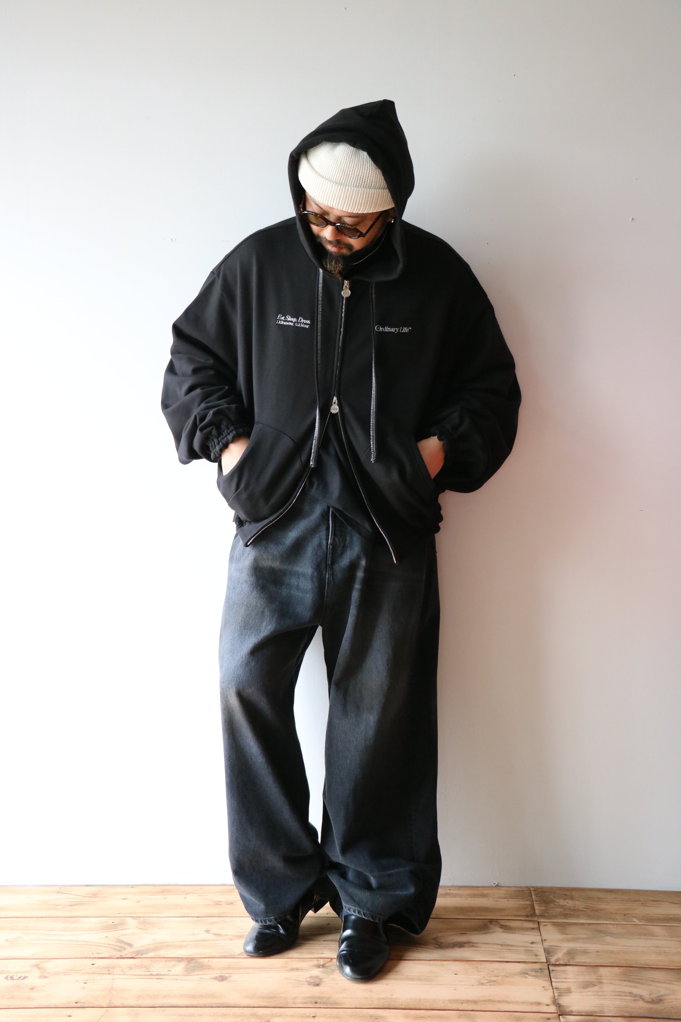 オーダーメイド　20% SHINYAKOZUKA(シンヤコヅカ)/WASHED ORDINARY OLD STYLE ZIP