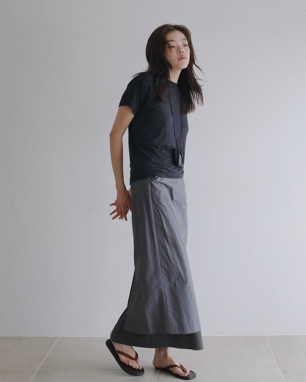 anuke アンヌーク Wool Compact T-shirts 62620612 | ANERCA & L.I.V