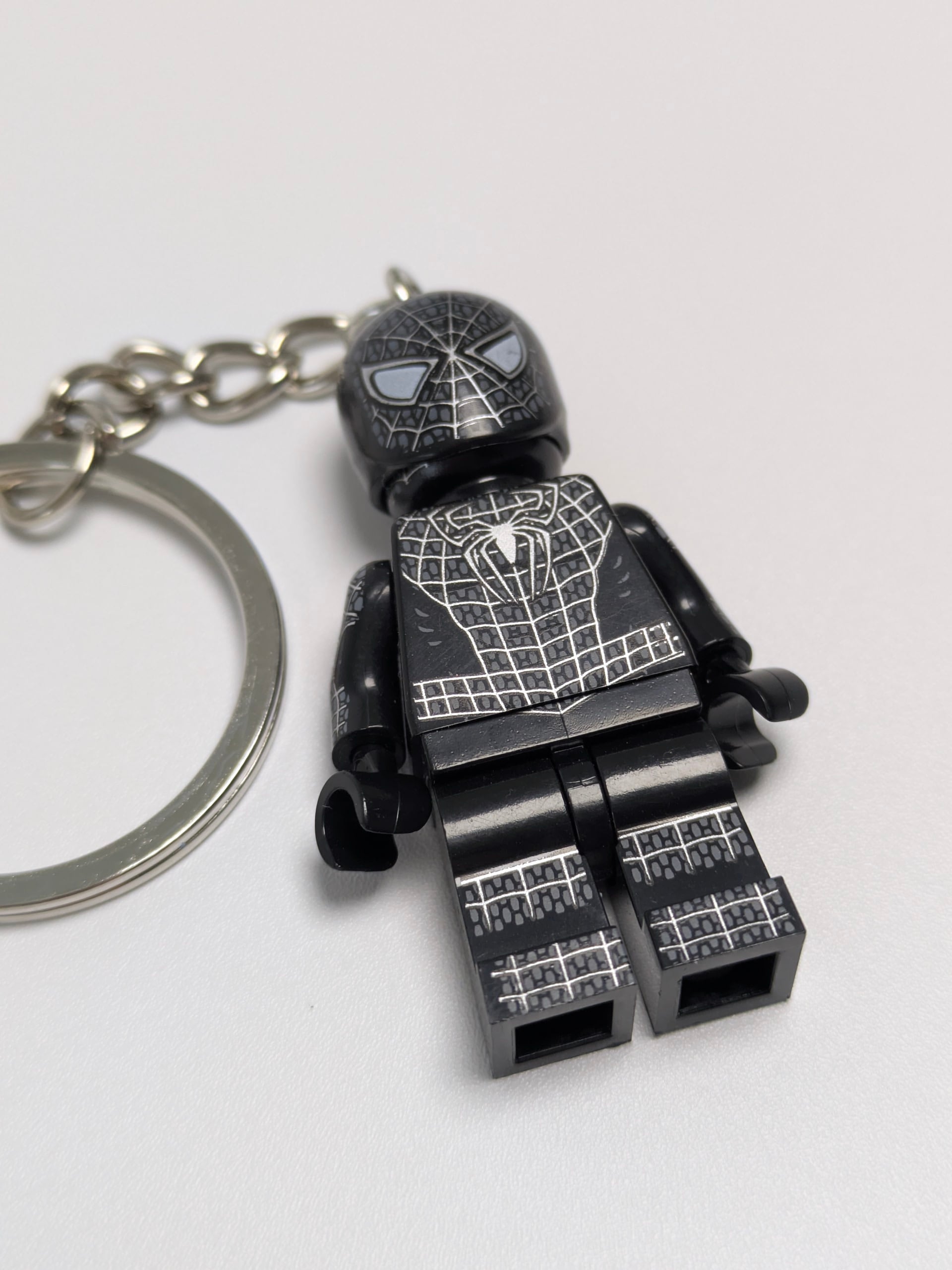 ♧☆ブロックフィギュアキーホルダー☆【 Spider-Man3 】『 ブラック