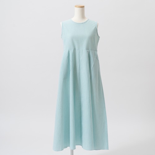 Summer Dress / Emerald Stripe