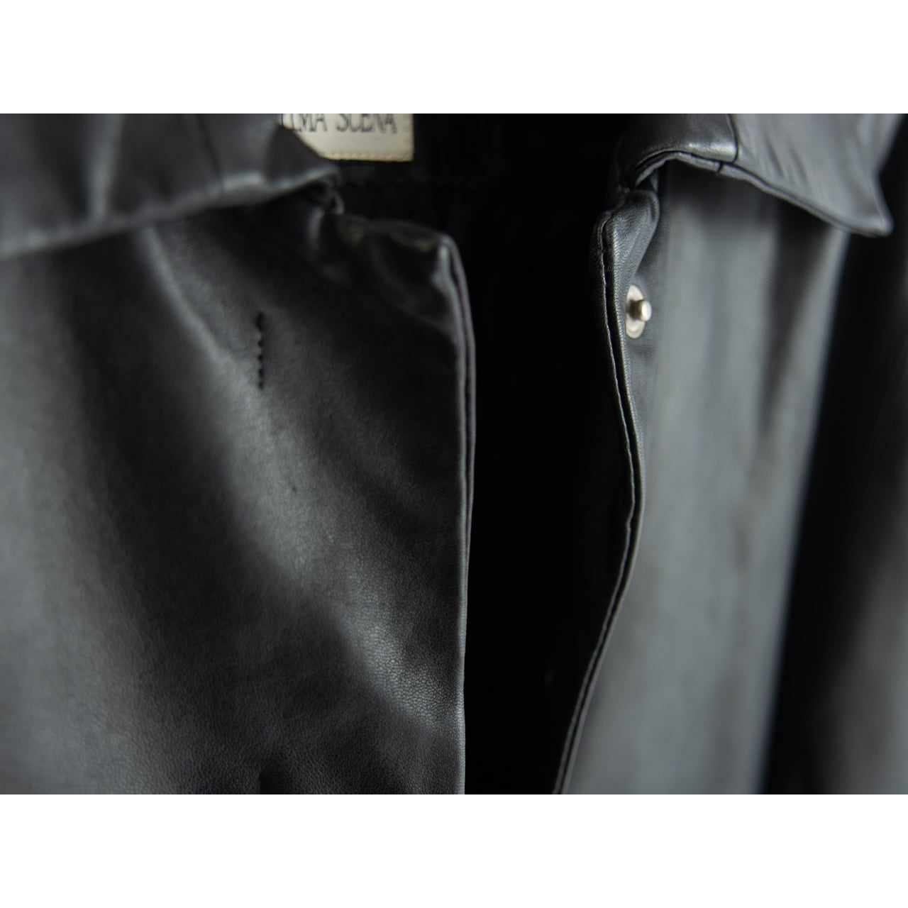 【LA OTTIMA SCENA】Made in Italy Leather Padded Jacket（イタリア製 中綿レザージャケット）