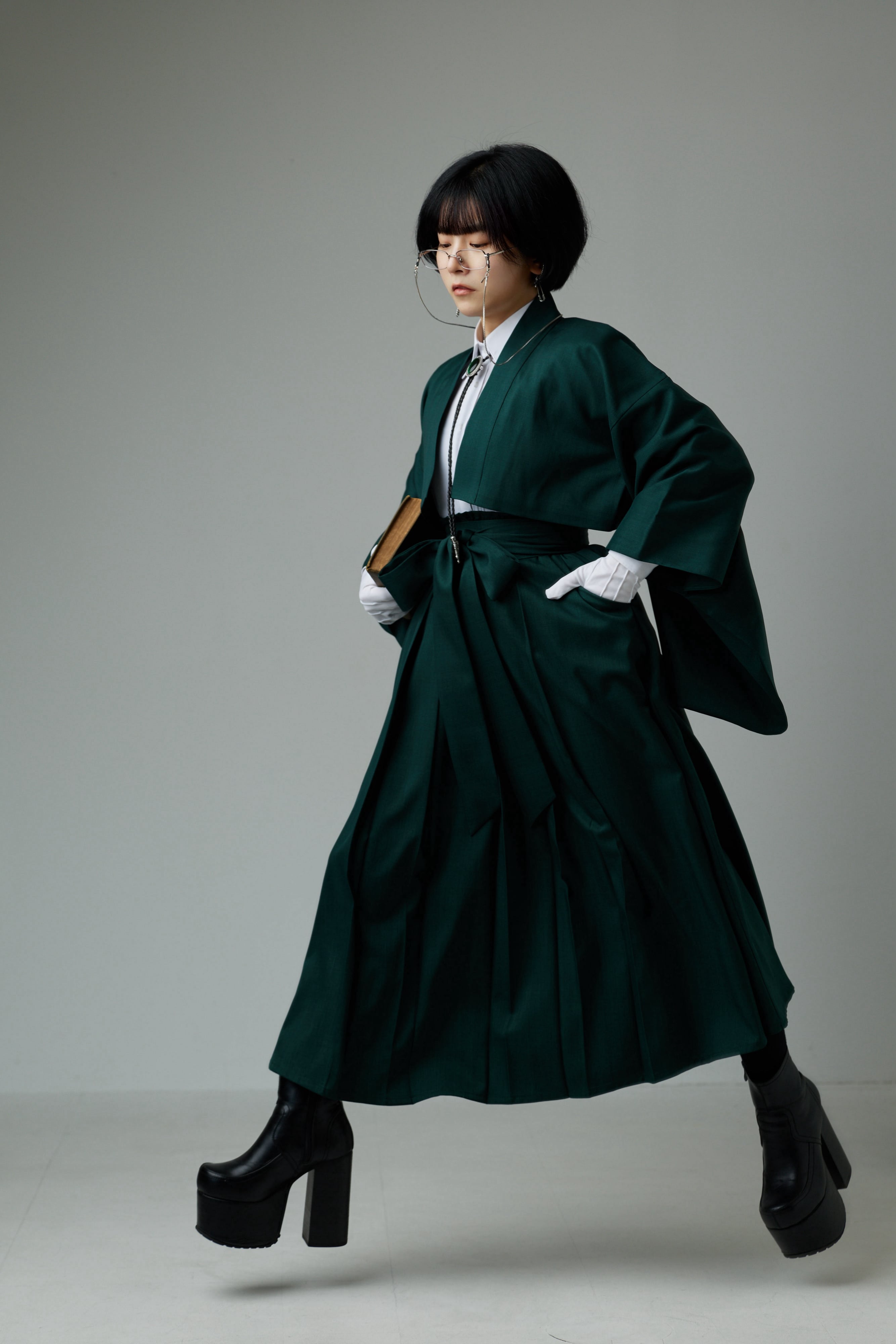 袴スカート 深緑 | MISAMARU