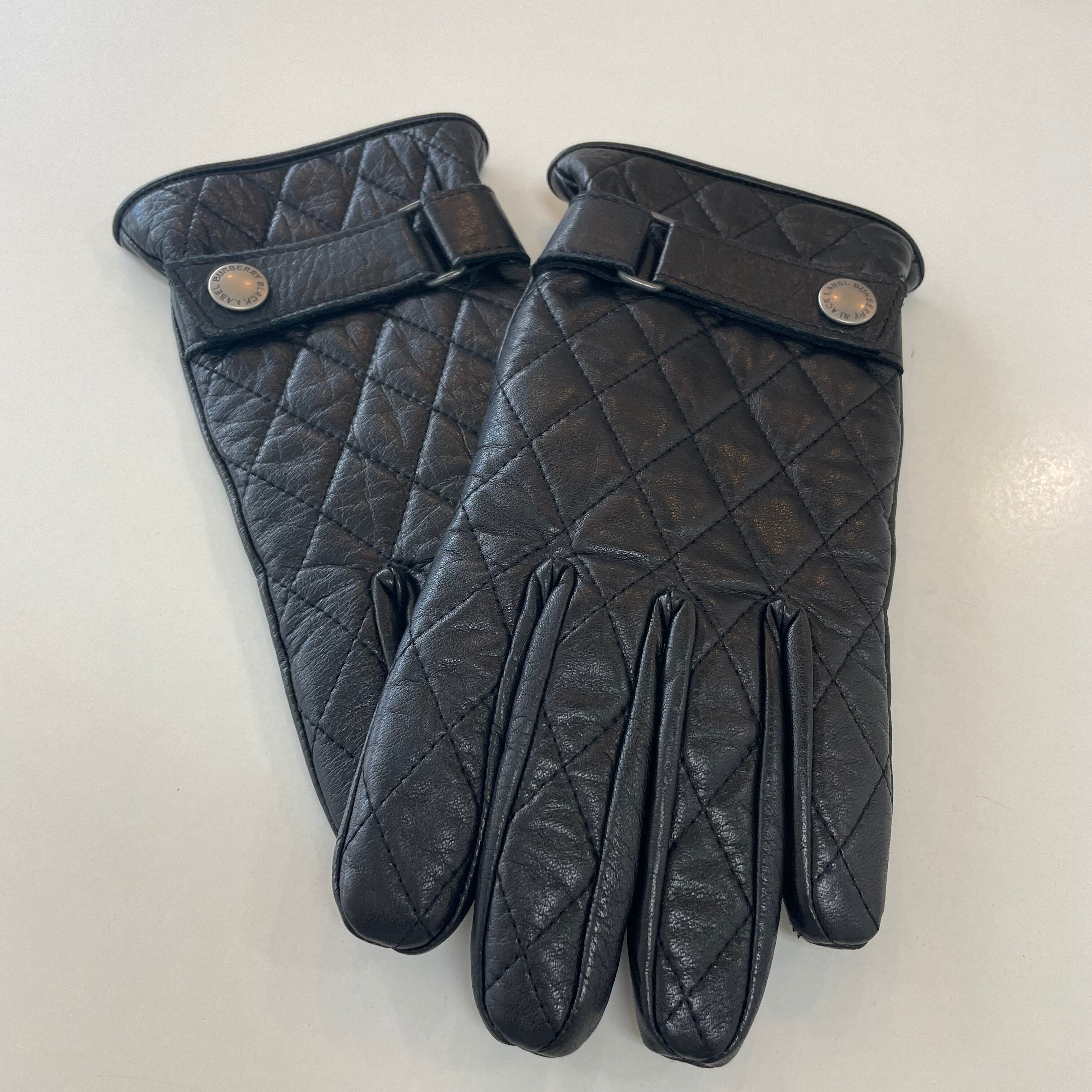 バーバリー ブラックレーベル キルティング レザー手袋 | Regalia.japan