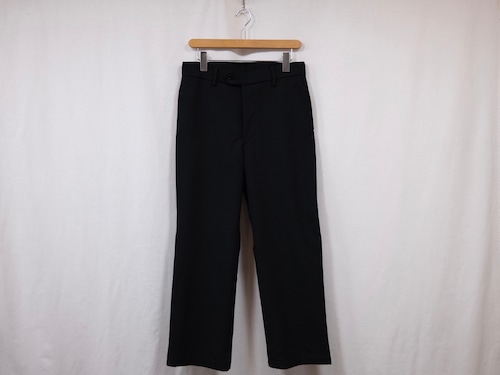 WHOWHAT”WING SLACKS BLACK”