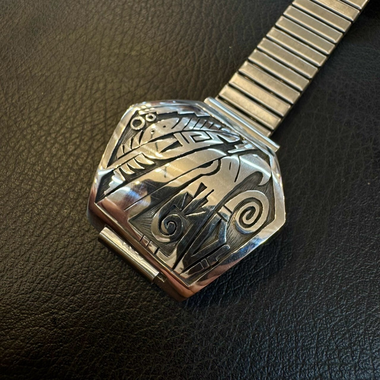 クリフトンモア（Clifton Mowa）フェザー&イーグルウォッチバンド - 2