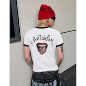WSHOT Original Vintage Tongue Graphic Ringer Tee WS166