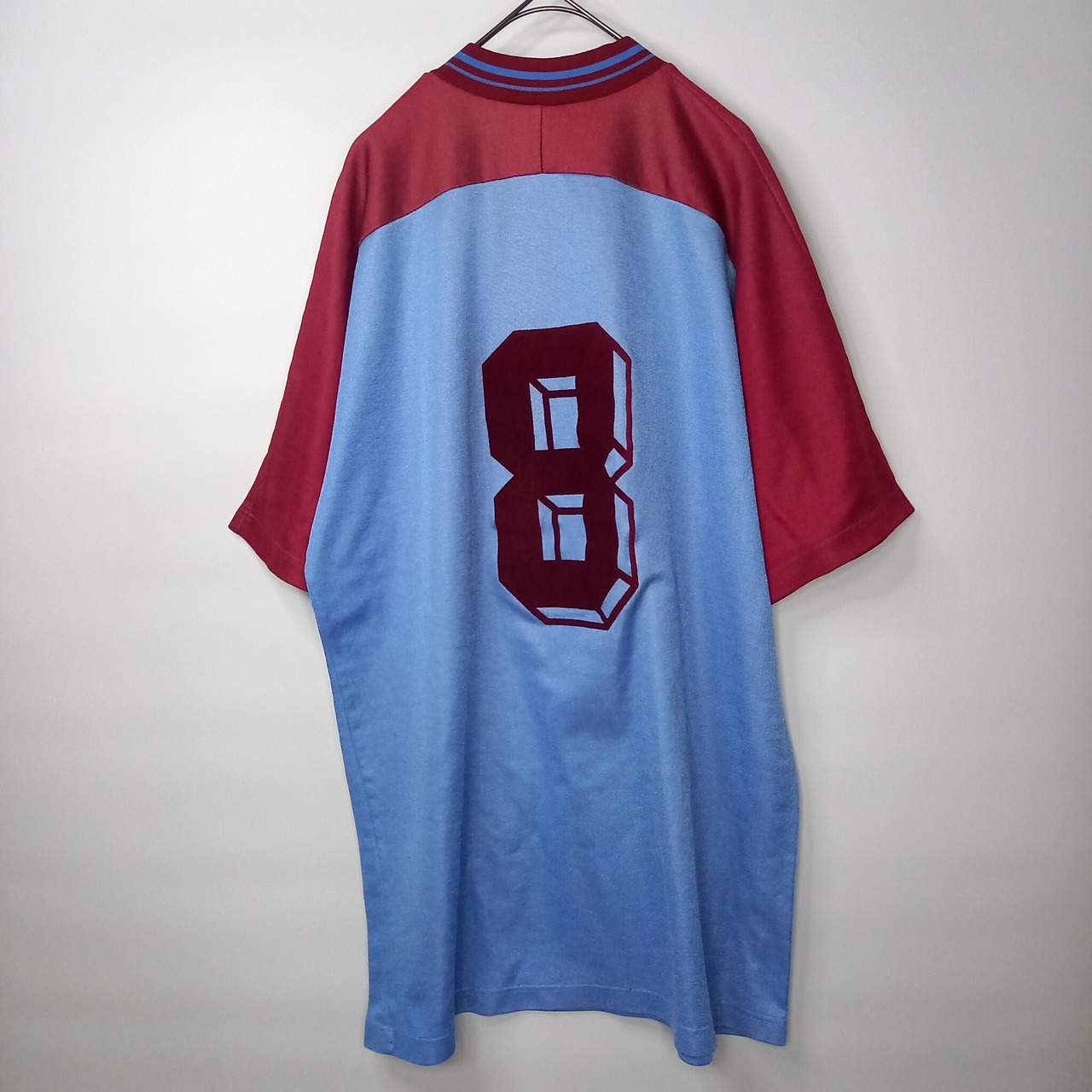 ヴィンテージ　erima　ドイツ製　ラグランTシャツ　ゲームシャツ　ユーロ古着