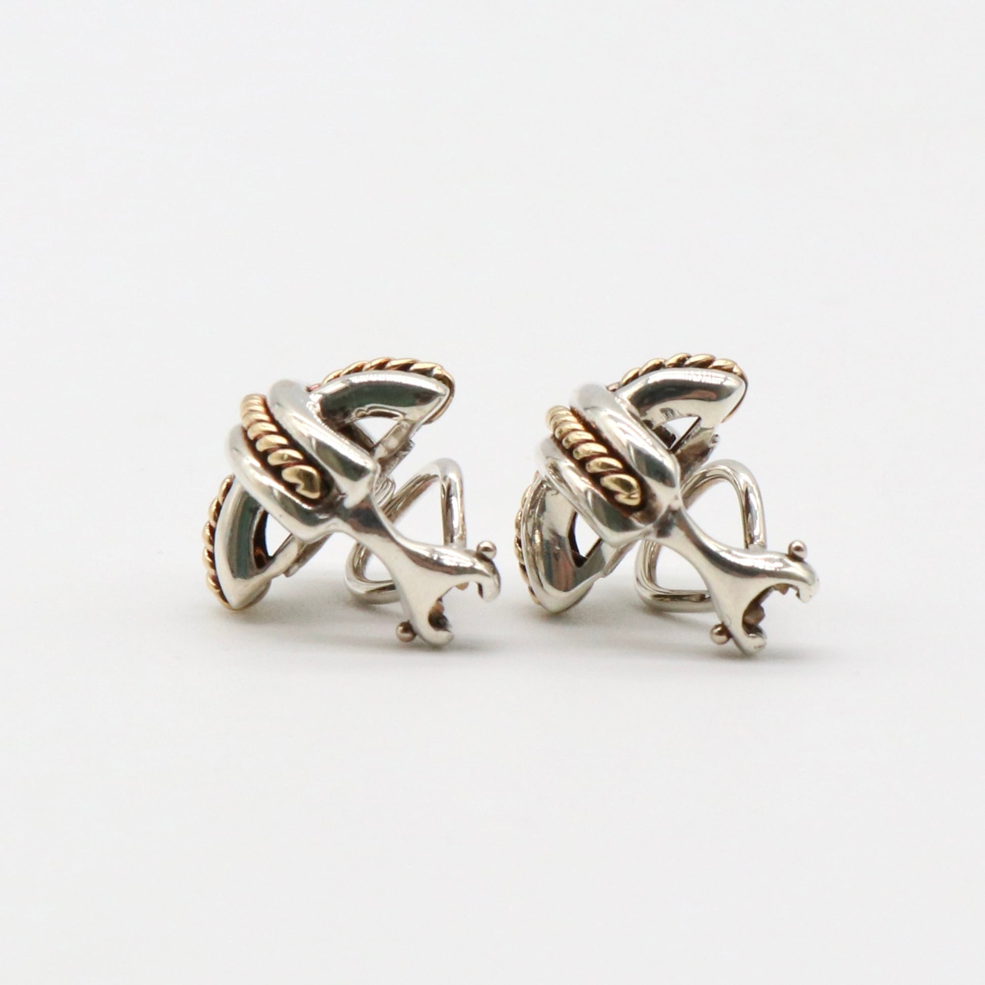 Tiffany&Co. シグネチャー ピアス コンビ シルバー925 K18