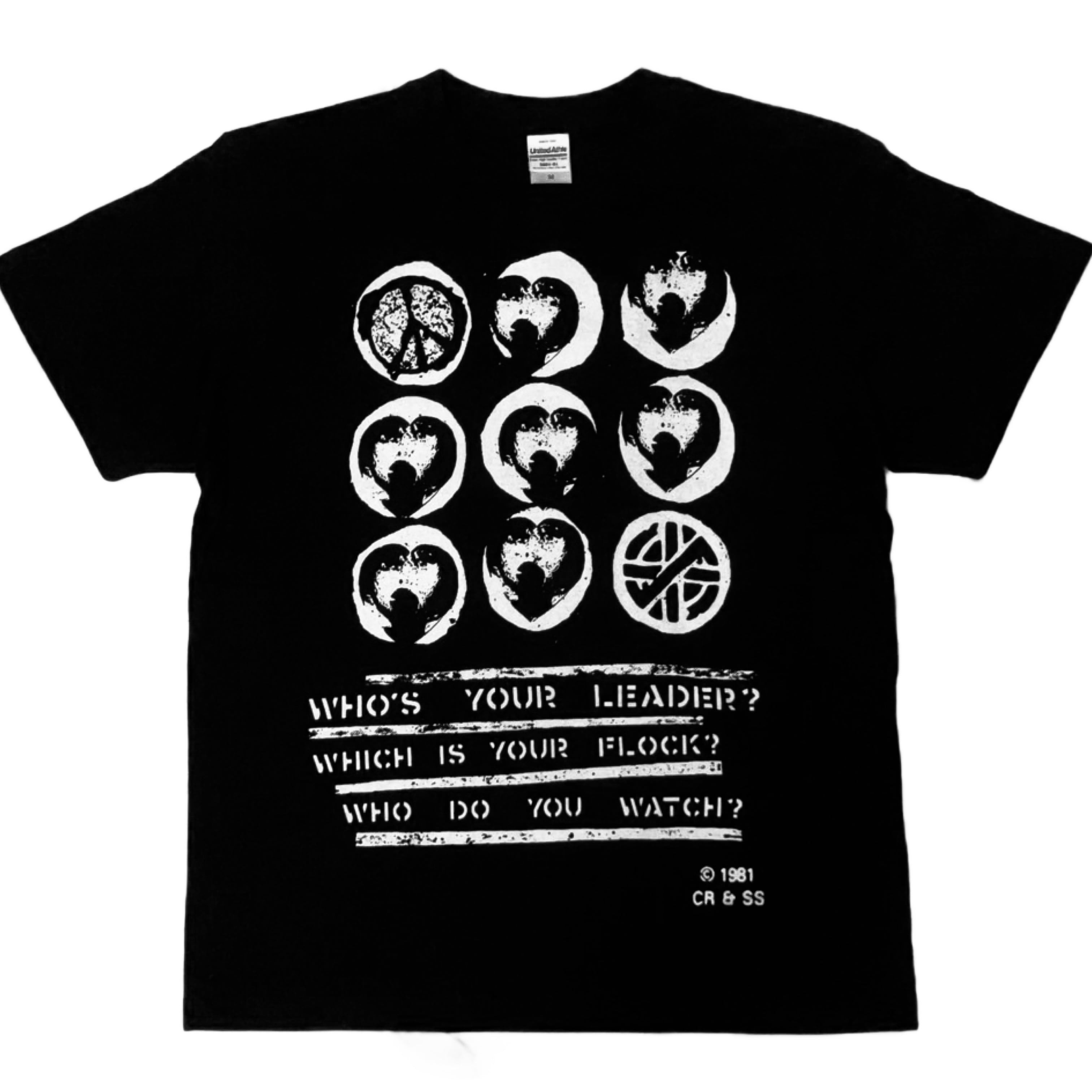 CRASS / Steve Ignorant presents CRASS T-Shirt シンボル | More Tea