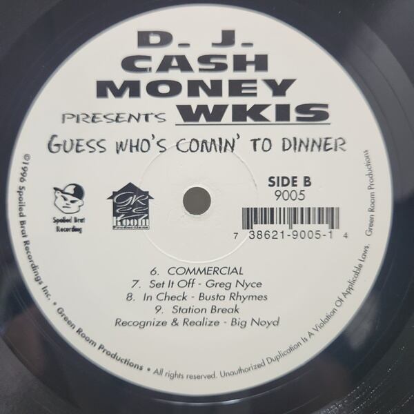 D.J. Cash Money / Guess Who's Comin' To Dinner [9005] - 画像4