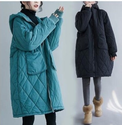 レディース ジャケット コート ミディー丈 秋冬 カジュアル シンプル 防寒 保温 暖かい おすすめ 大きいサイズ ４０代 ５０代