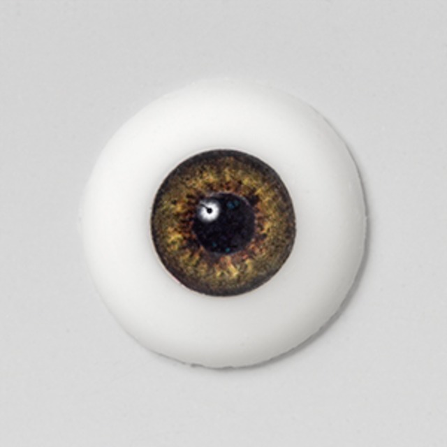 Silicone eye - 21mm Chestnut