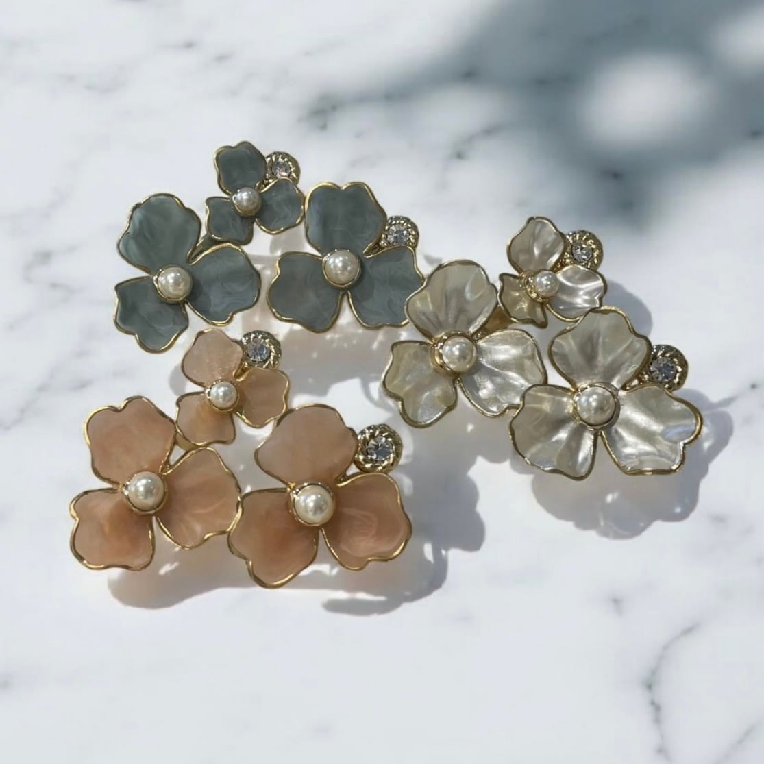 フラワークリップ(2個セット)