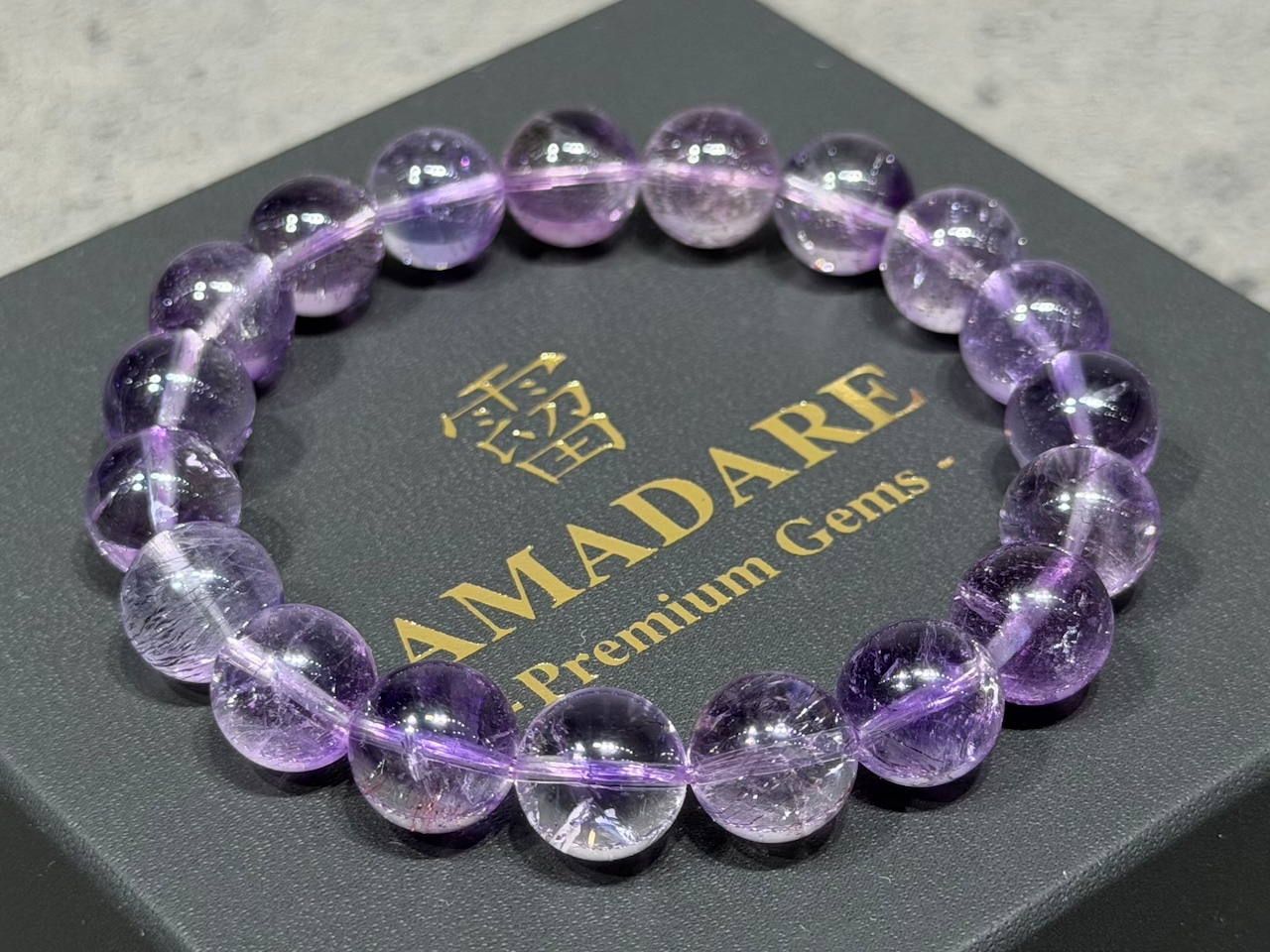 No.2301-6 【S】アメジストスーパーセブンブレスレット