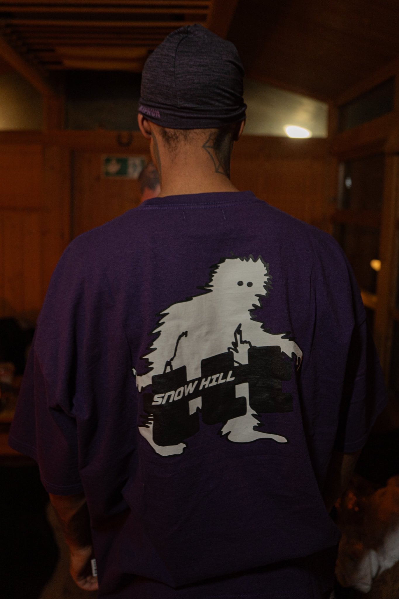 TTTMSW×SNOW HILL Yeti T-shirt（PURPLE） | TTTMSW