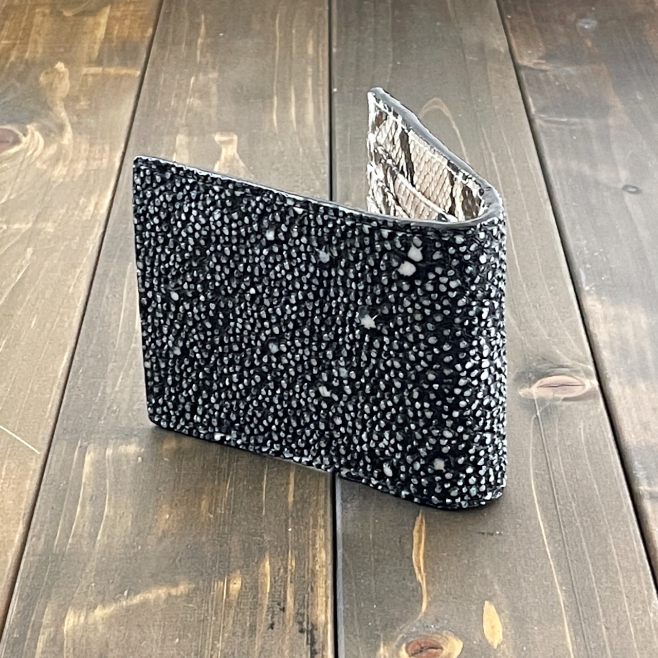 スタースティングレイ × パイソン マネークリップ ブラック