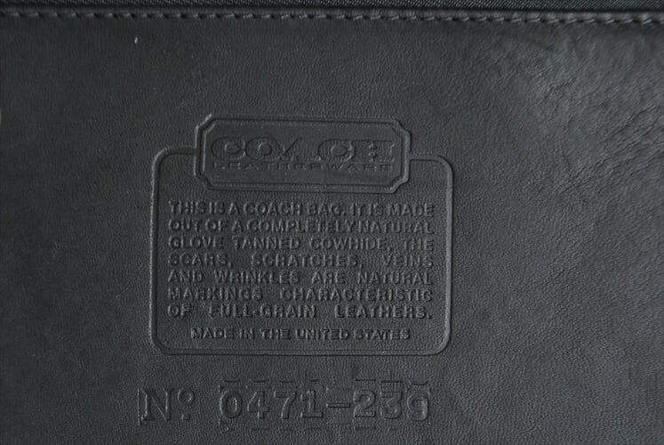 USA製 COACH コーチ 本革レザー ブリーフケース 2way ビジネスバッグ