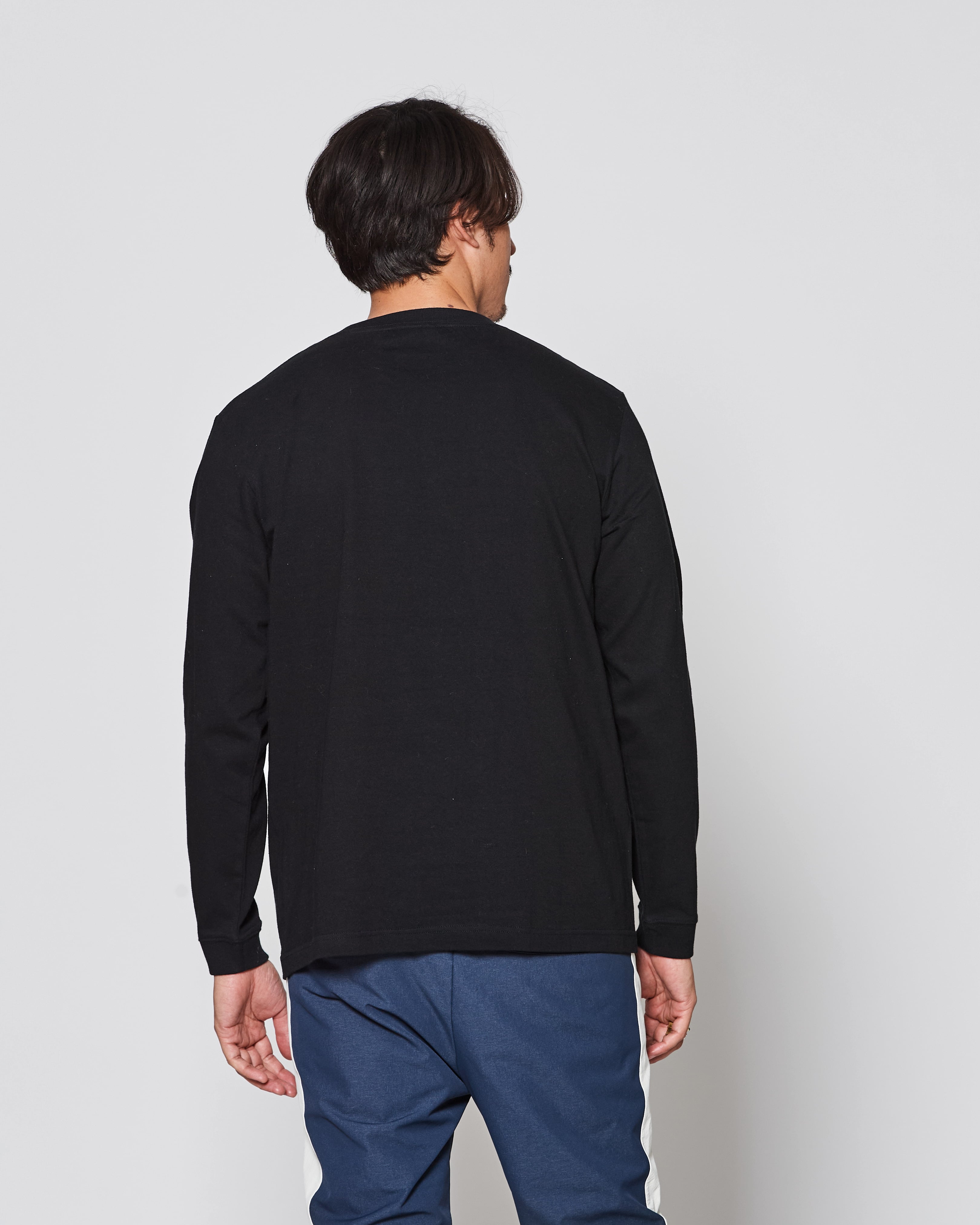 muta MARINE × ACANTHUS アンカーロゴ ロングスリーブTシャツ