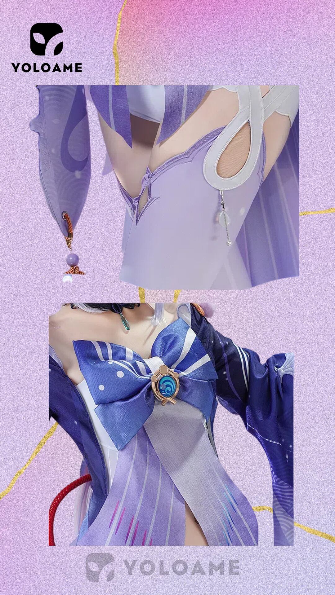 原神 珊瑚宮心海 コスプレ衣装【三分妄想 1/3Delusion正規品】Genshin