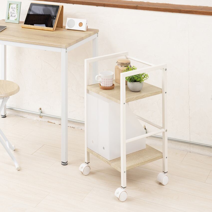 ヴィンテージインワゴン 木製 ヴィンテージテーブル＆ワゴン 机 収納