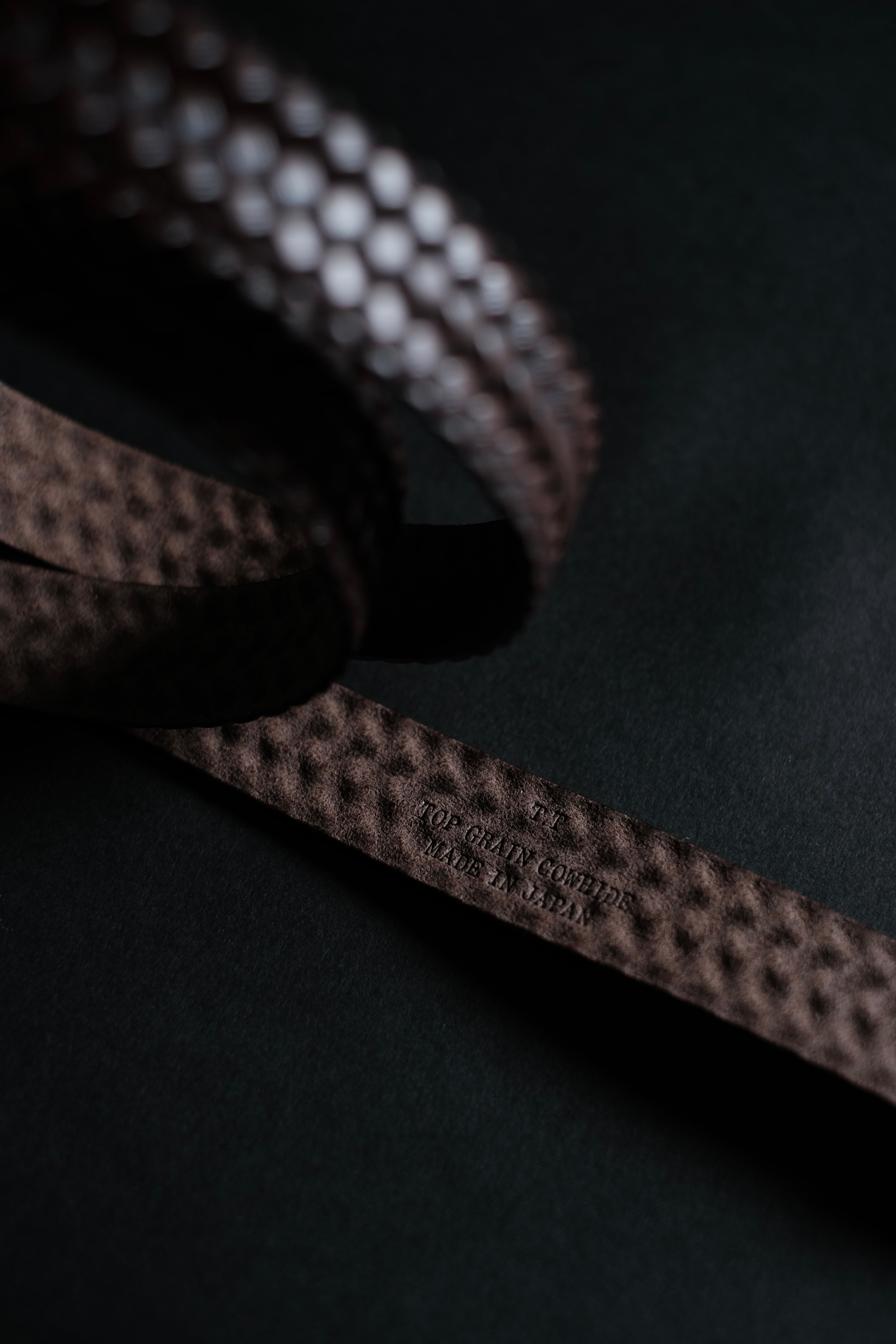 T.T / LOT.021 BASKETWEAVE PATTERN BELT | LIVING T.T / LOT.021 BASKETWEAVE PATTERN BELT | LIVING