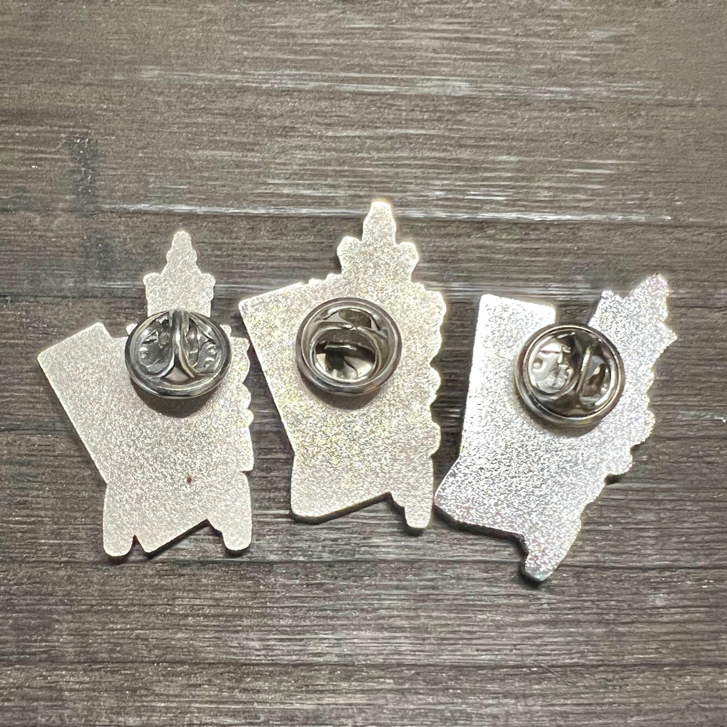 川越まつり山車ピン(初代・2代目)