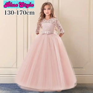 キッズドレス プリンセス ロングドレス ミディアムドレス 結婚式 おしゃれ 子供ドレス 発表会