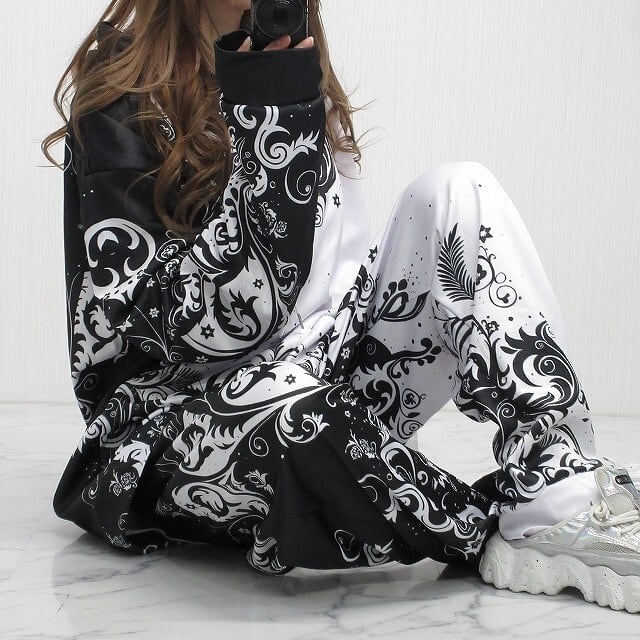 お尻ポケット クロス刺繍 美脚脚長 ストレッチ デニムパンツ