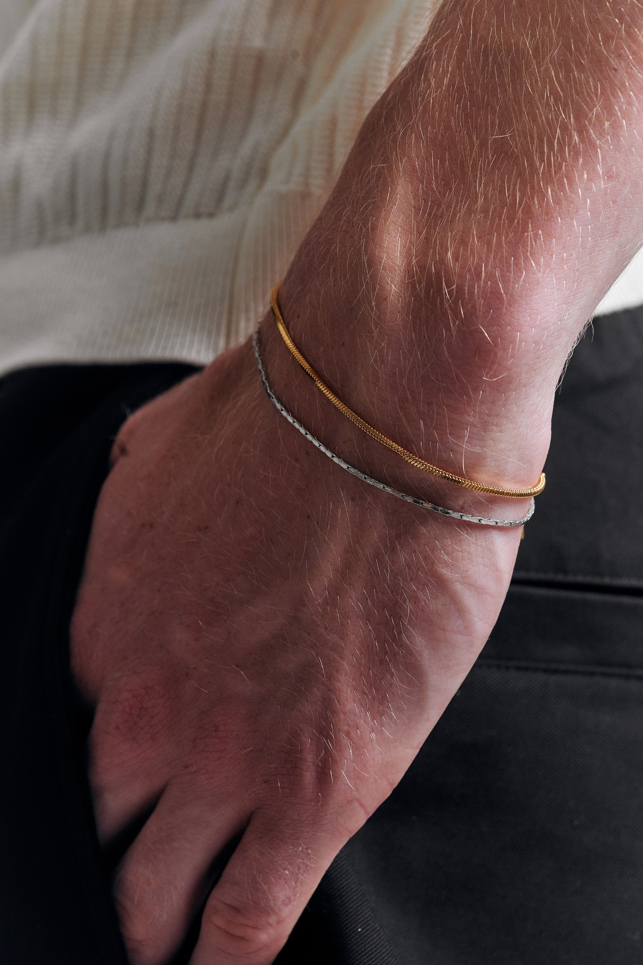 【Wire Skin Bracelet】/ SILVER