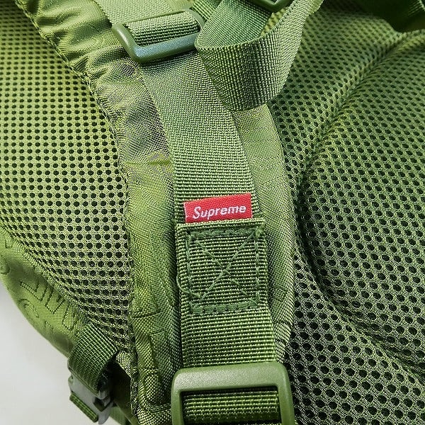 Supreme 19SS バックパック リュック オリーブ グリーン Supreme 19SS