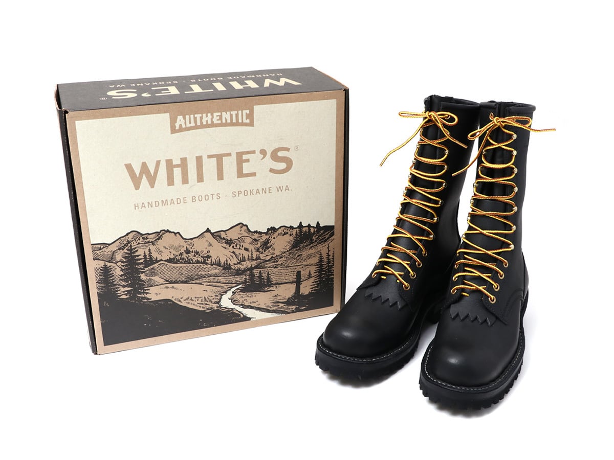 WHITE'S BOOTS ホワイツブーツ ORIGINAL SMOKE JUMPER / OILED BLACK