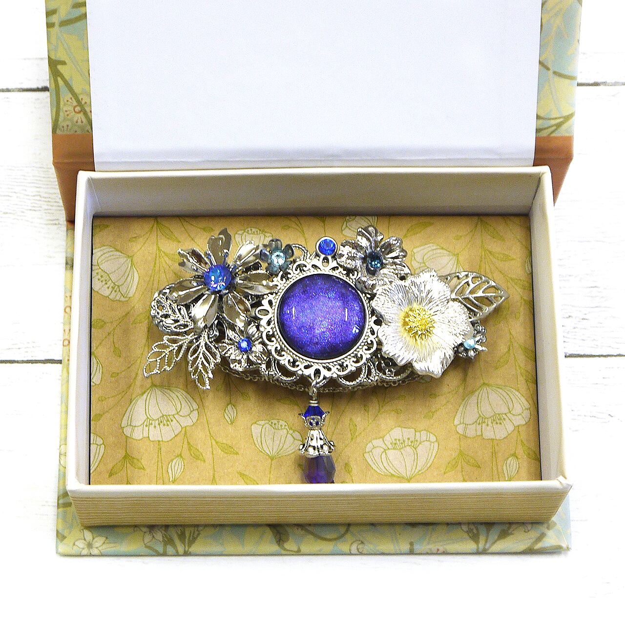 はこまま屋×ミズイロ】魔導書ブックカバー～緑樹の書～（B6）/ブック