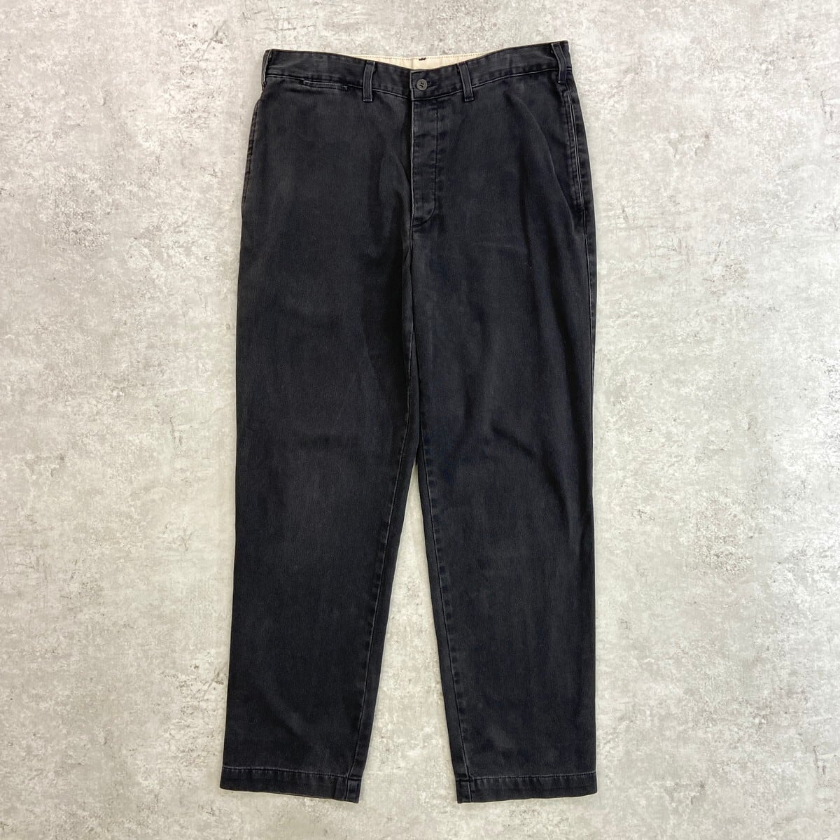 90s 未使用級　ポロバイラルフローレン　クラシックチノ　W35 黒　ブラック Polo by Ralph Lauren ポロバイラルフローレン チノパンツ CLASSIC FIT