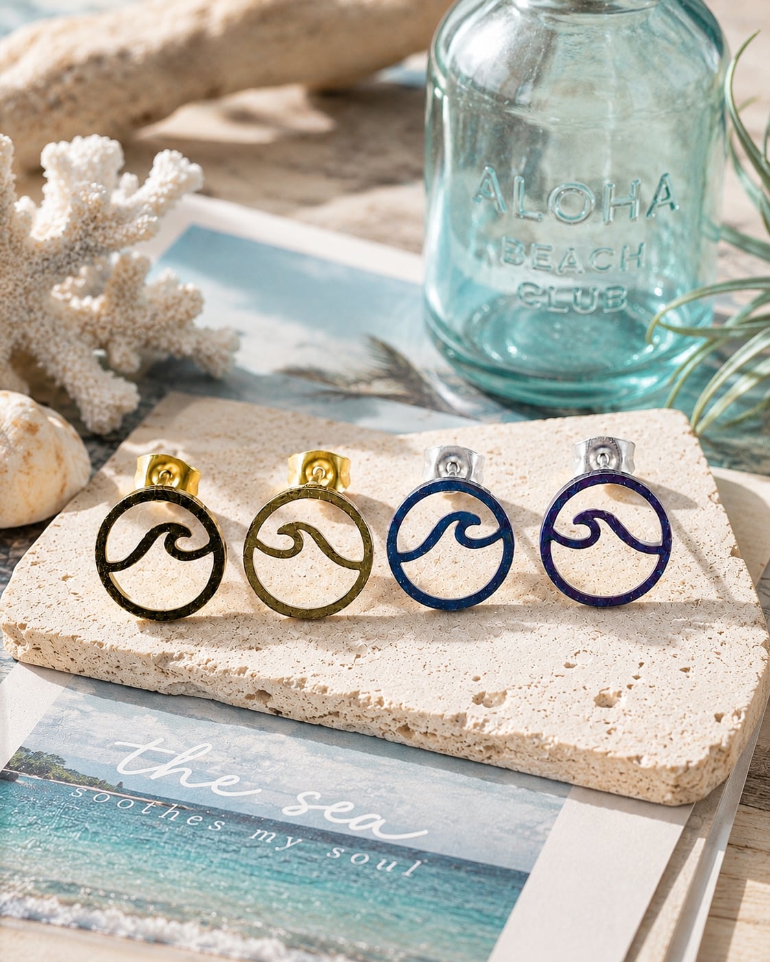 Wave circle pieces