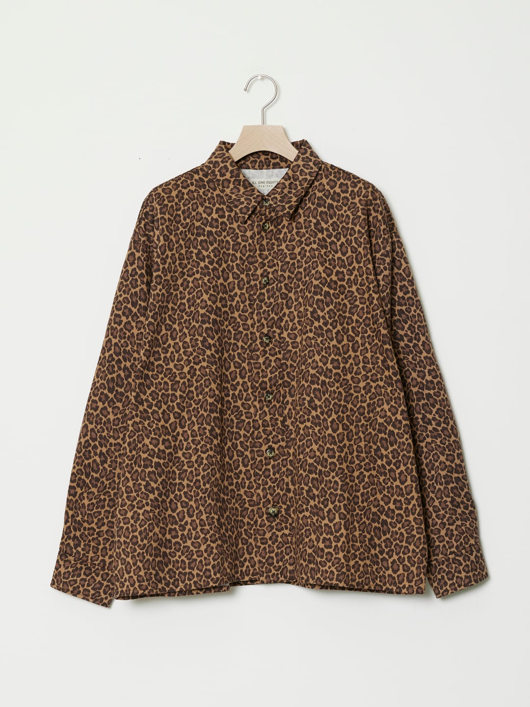 LEOPARD PLEAT SHIRT 【新色入荷】 | ILL ONE EIGHTY Degrees ONLINE