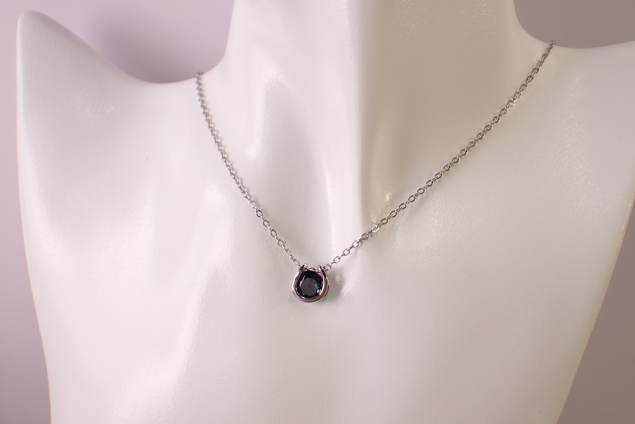 ロンドンブルートパーズネックレス　1.79ct [D12‐185]
